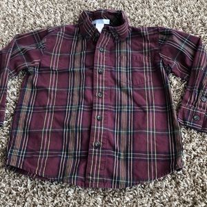 EUC Janie and Jack bottom down shirt.